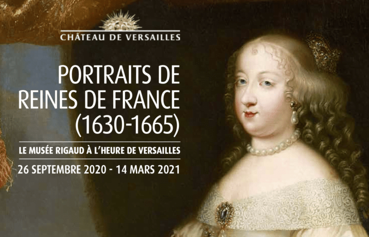 Affiche Reines de France - musée Rigaud Perpignan