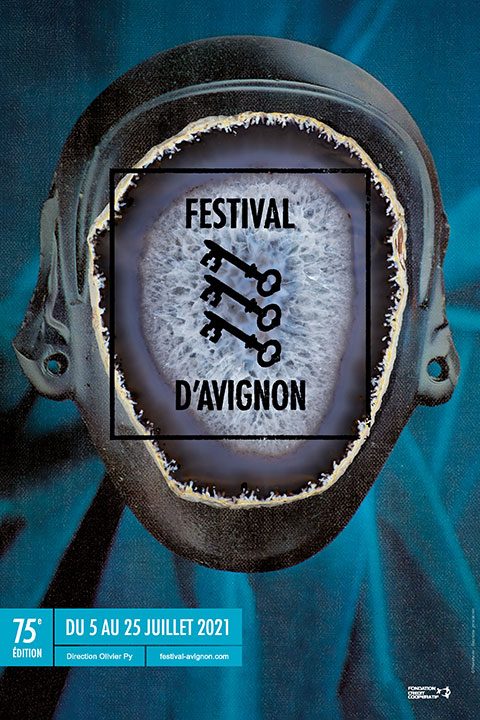 Affiche de la 75e édition du Festival d'Avignon © DR