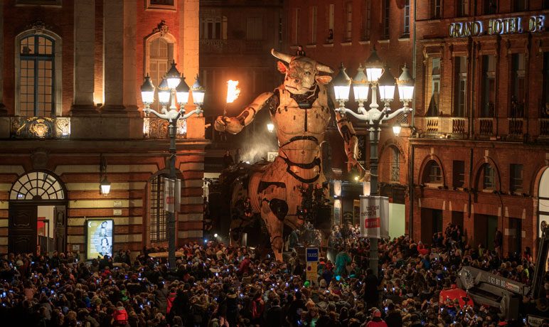 Le Minotaure en 2018 dans les rues de Toulouse - ©Toulouse Métropole