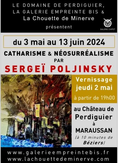Affiche de l'exposition Sergeï Poljinsky