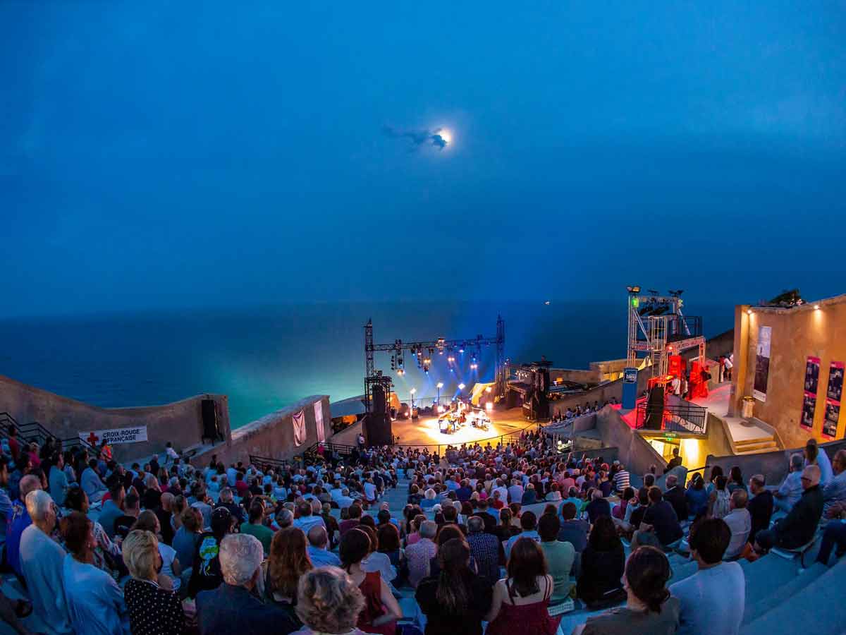Le Théâtre de la Mer, scène de tous les festivals