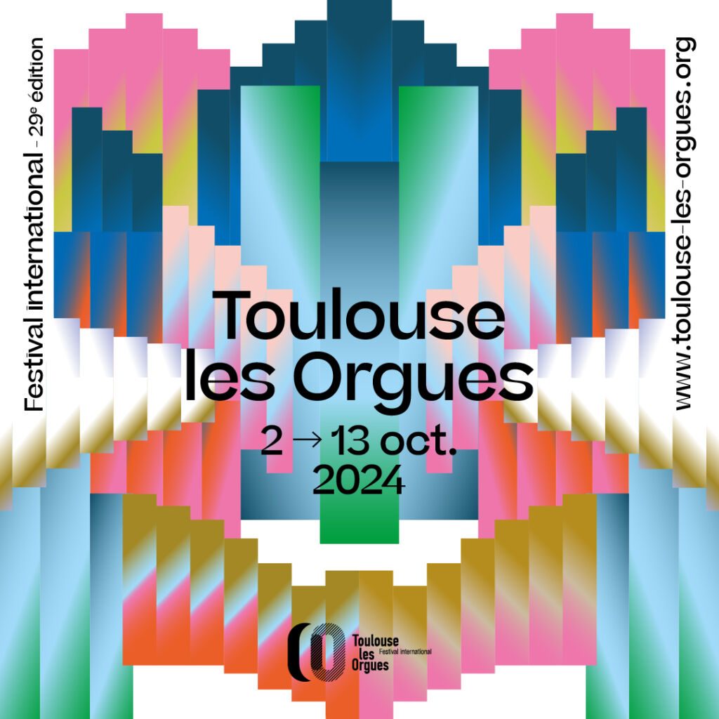 Visuel du festival international "Toulouse les orgues"