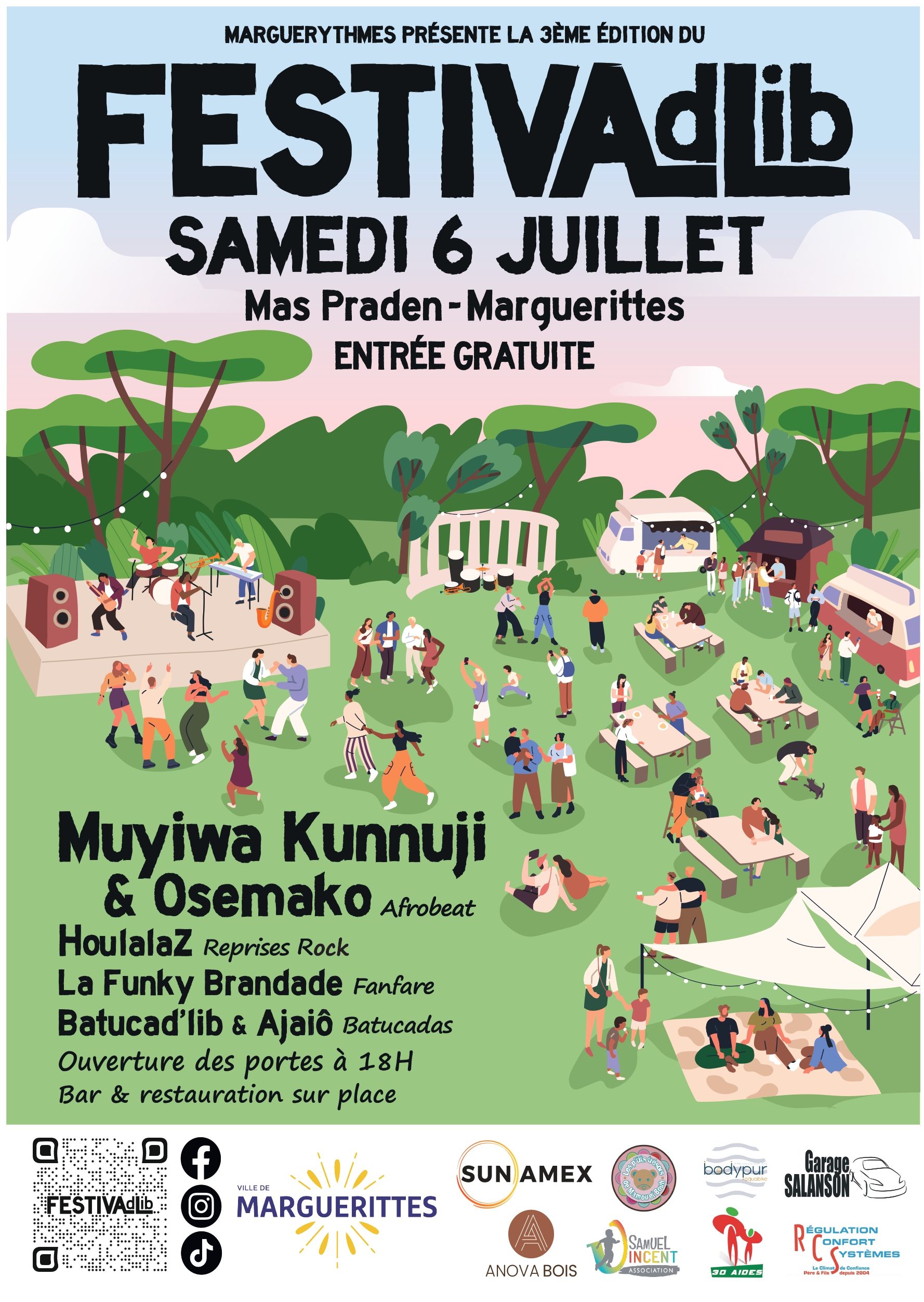 Affiche FESTIVAdLib 2024