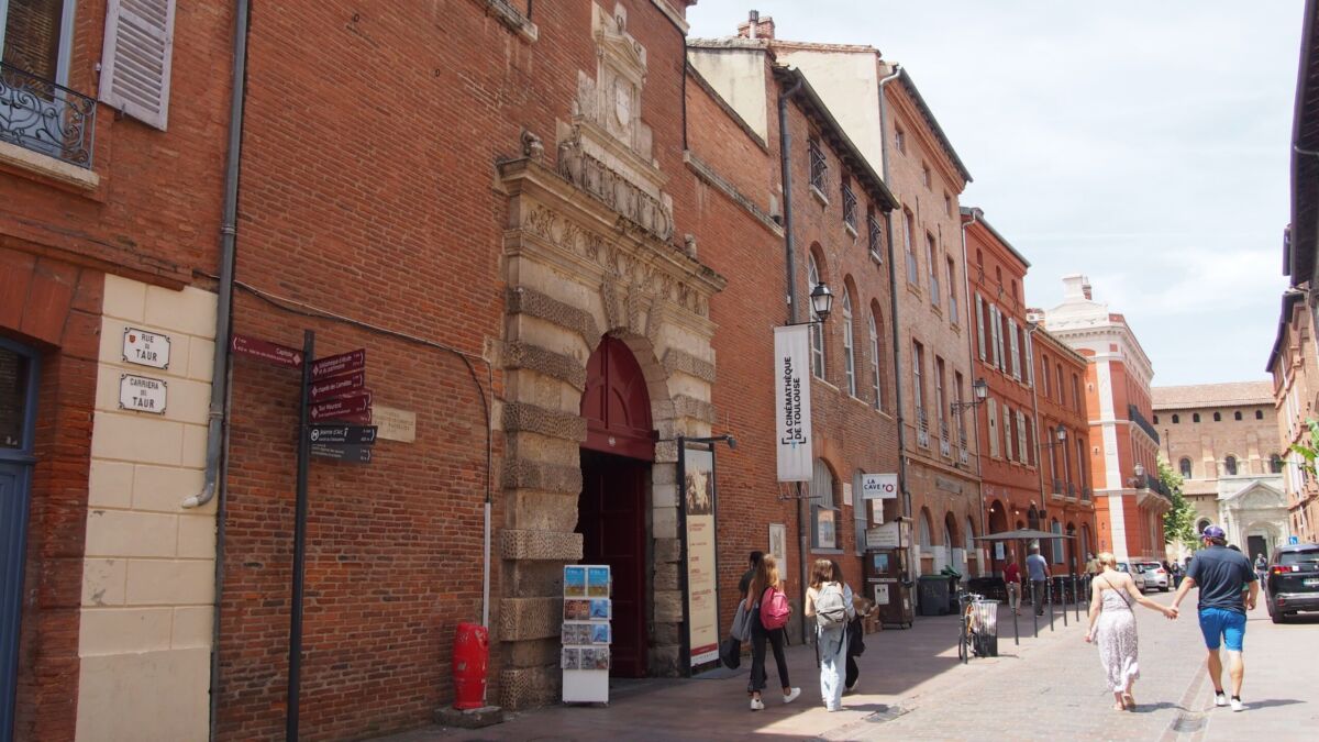 La façade de la Cinémathèque à Toulouse