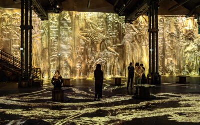 Les Baux-de-Provence :  plongez au coeur de « L’Egypte des pharaons » aux Carrières de Lumières, jusqu’au 5 janvier