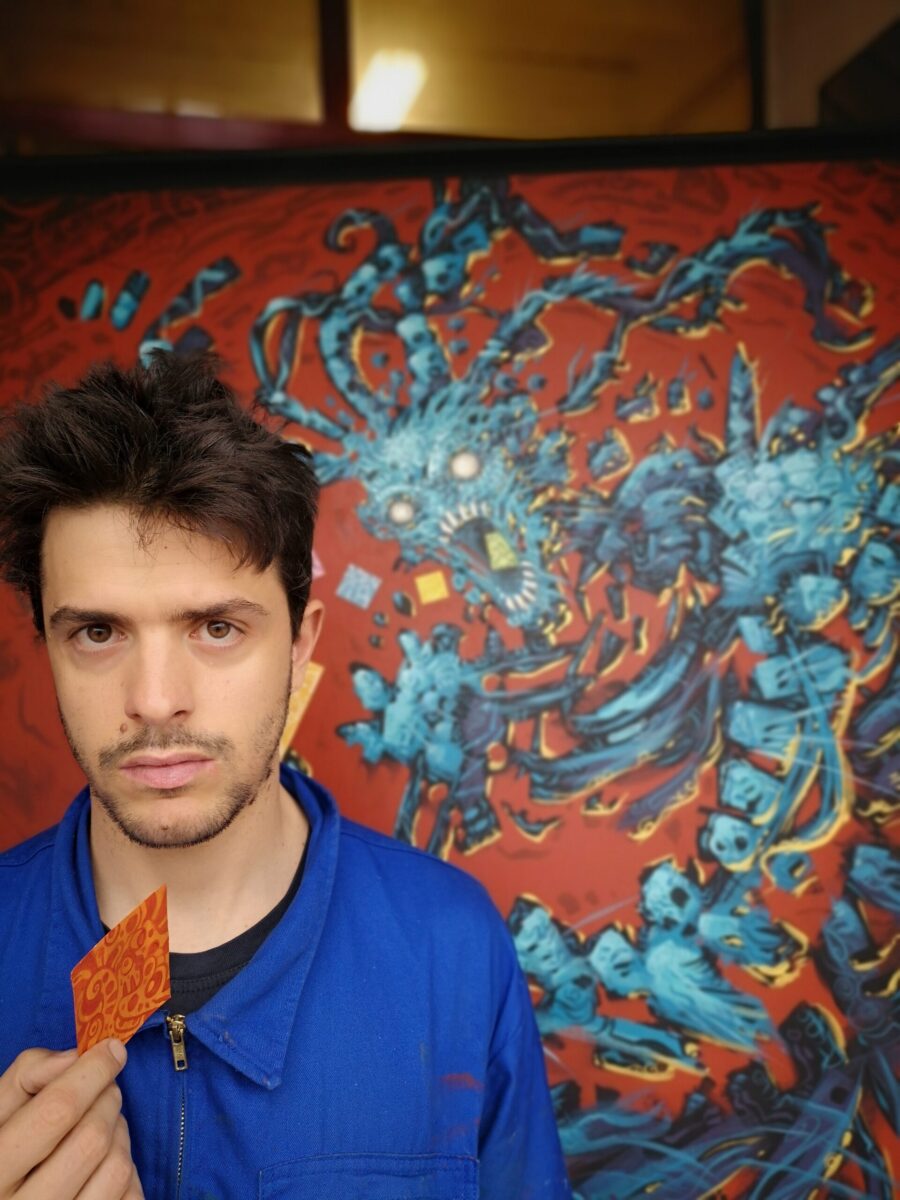 Jordy Le Bruchec, premier artiste exposé à la Galerie 473