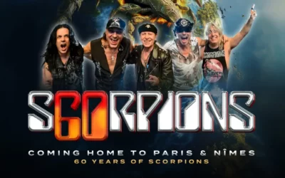 Nîmes : Scorpions célébrera ses 60 ans de carrière sur la scène du Festival de Nîmes le 24 juillet