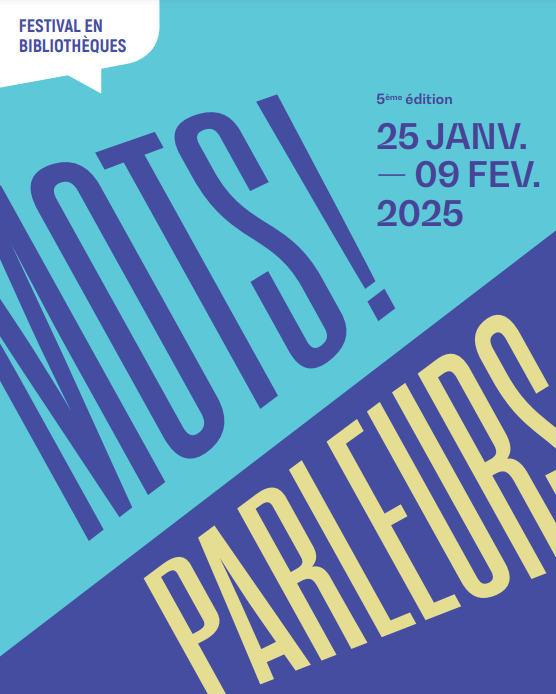 Affiche © Festival les mots parleurs 2025