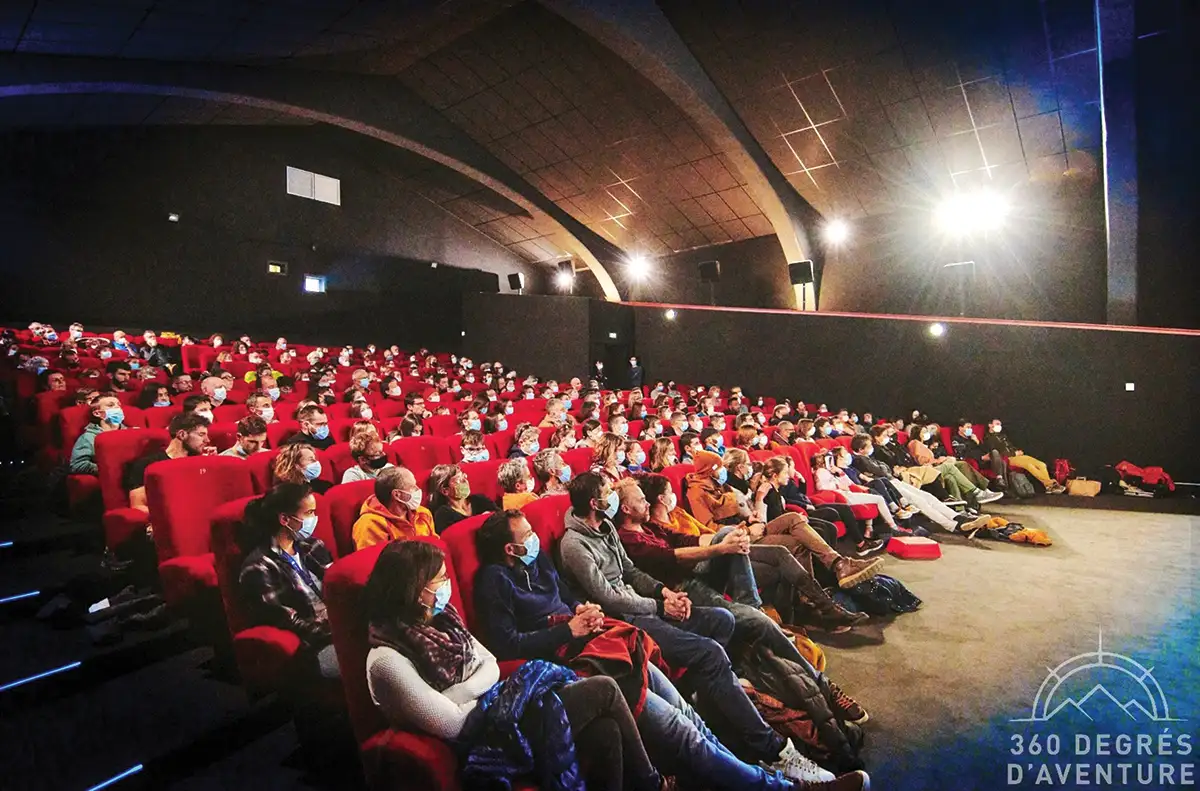 Intérieur de la salle de cinéma de Millau lors d'une précédente édition du festival.