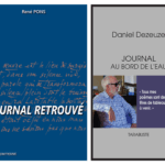 L’Art-vues a lu : le « Journal retrouvé » de René Pons et le « Journal au bord de l’eau » de Daniel Dezeuze, par BTN